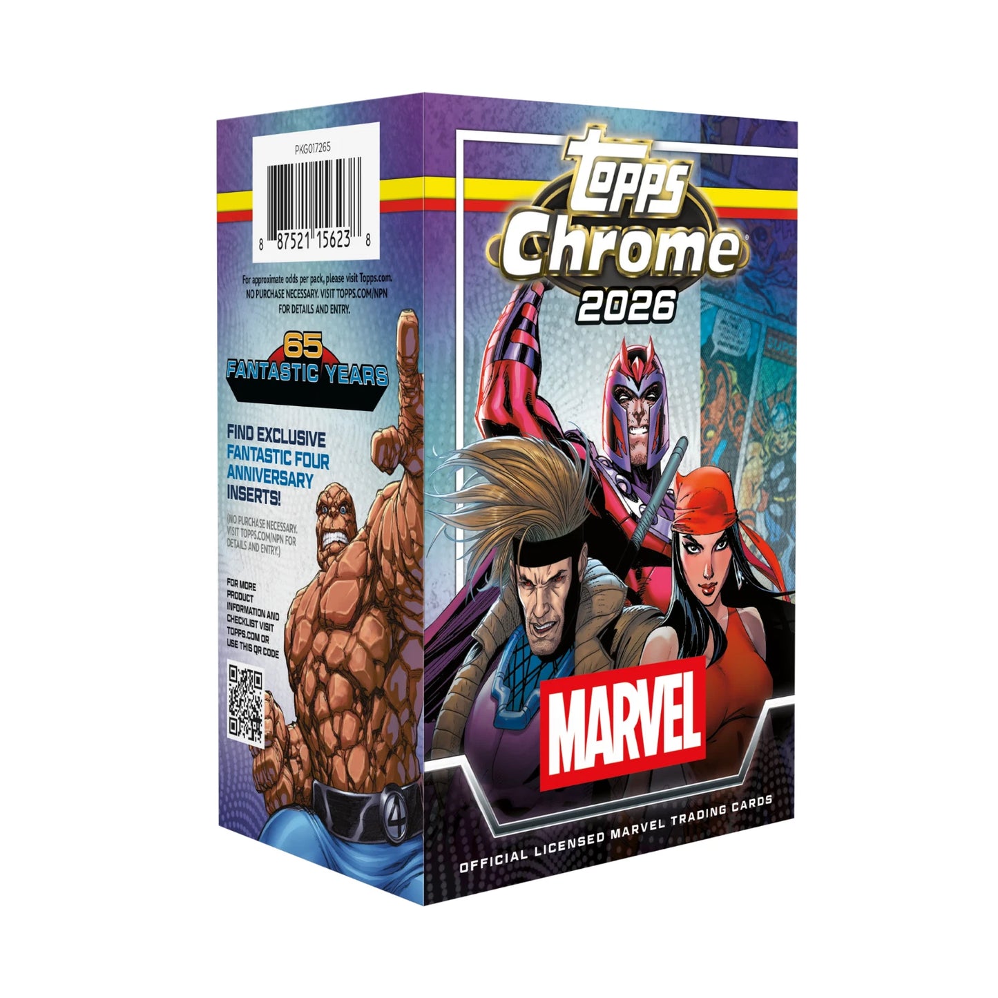 2026 Topps Marvel Comics Chrome Blaster Box - Sealed Wax