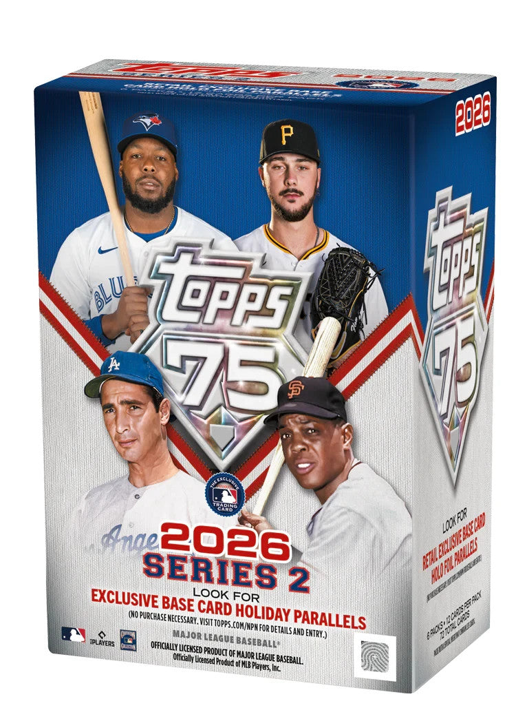 2026 Topps Baseball - Series 2 Blaster Box - Sealed Wax