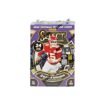 2025 Panini Select Football 6-Pack Blaster Box (Red & Blue Prizms!) - Sealed Wax