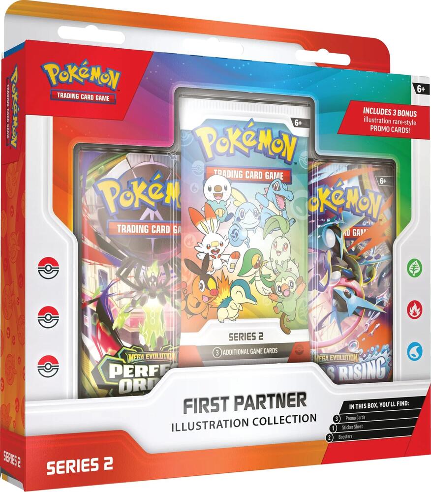 Pokémon - First Partner Illustration Collection (Series 2) - First Partner Collection 2026 - Sealed Wax