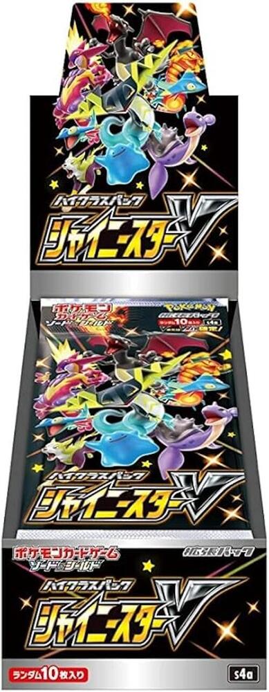 Pokémon - Shiny Star V Booster Box [JP] - S4a: Shiny Star V (S4a) - Sealed Wax