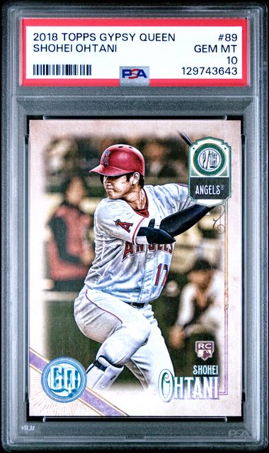 2018 Topps - Gypsy Queen - Shohei Ohtani - RC -#89 - PSA 10 - baseball - Angels