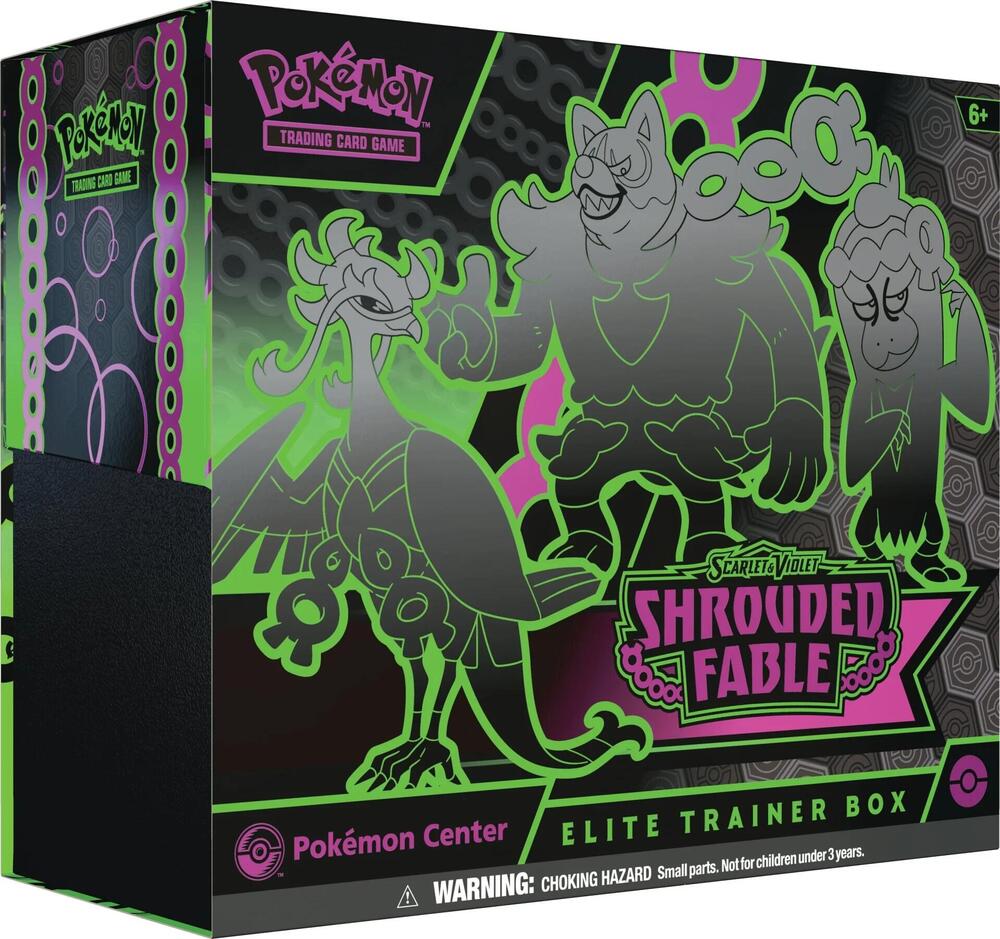 Pokémon - Shrouded Fable Pokemon Center Elite Trainer Box (Exclusive) - SV: Shrouded Fable (SFA) - Sealed Wax
