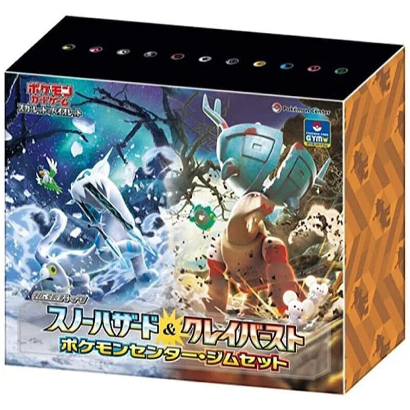 Pokémon - Scarlet & Violet - Snow Hazard & Clay Burst Gym Set - Sealed Wax