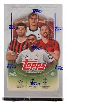 2024/25 Topps UEFA Club Competitions Soccer Hobby Box