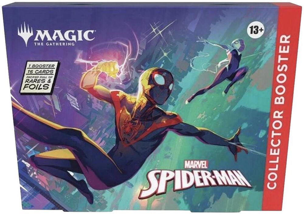 Magic the Gathering [MTG] - Marvel's Spider-Man - Collector Booster Omega Pack - Marvel's Spider-Man (SPM) - Sealed Wax