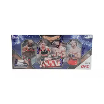 2025 Topps Stadium Club UFC Hobby Box - Sealed Wax