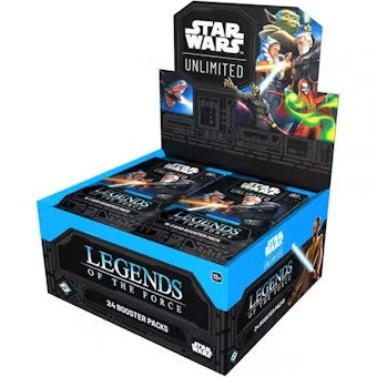 Star Wars Unlimited: Legends of the Force Booster Box - Sealed Wax