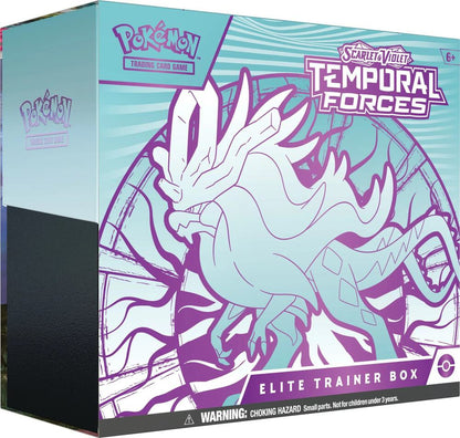 Pokémon - Temporal Forces Elite Trainer Box [Walking Wake] - [Iron Leaves ex] - SV05: Temporal Forces (TEF) - Sealed Wax