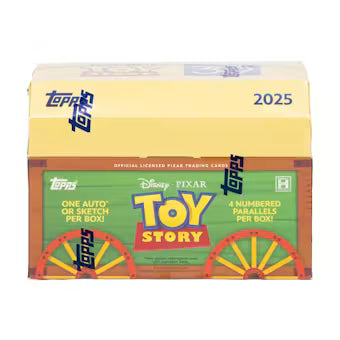 2025 Topps Crystal 30 Years of Toy Story Hobby Box - Sealed Wax