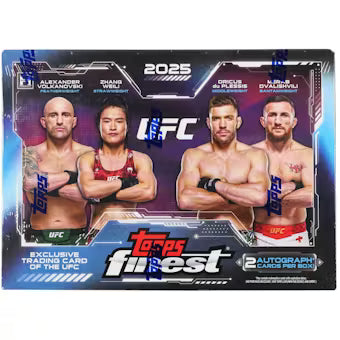 2025 Topps UFC Finest Hobby Box - Sealed Wax