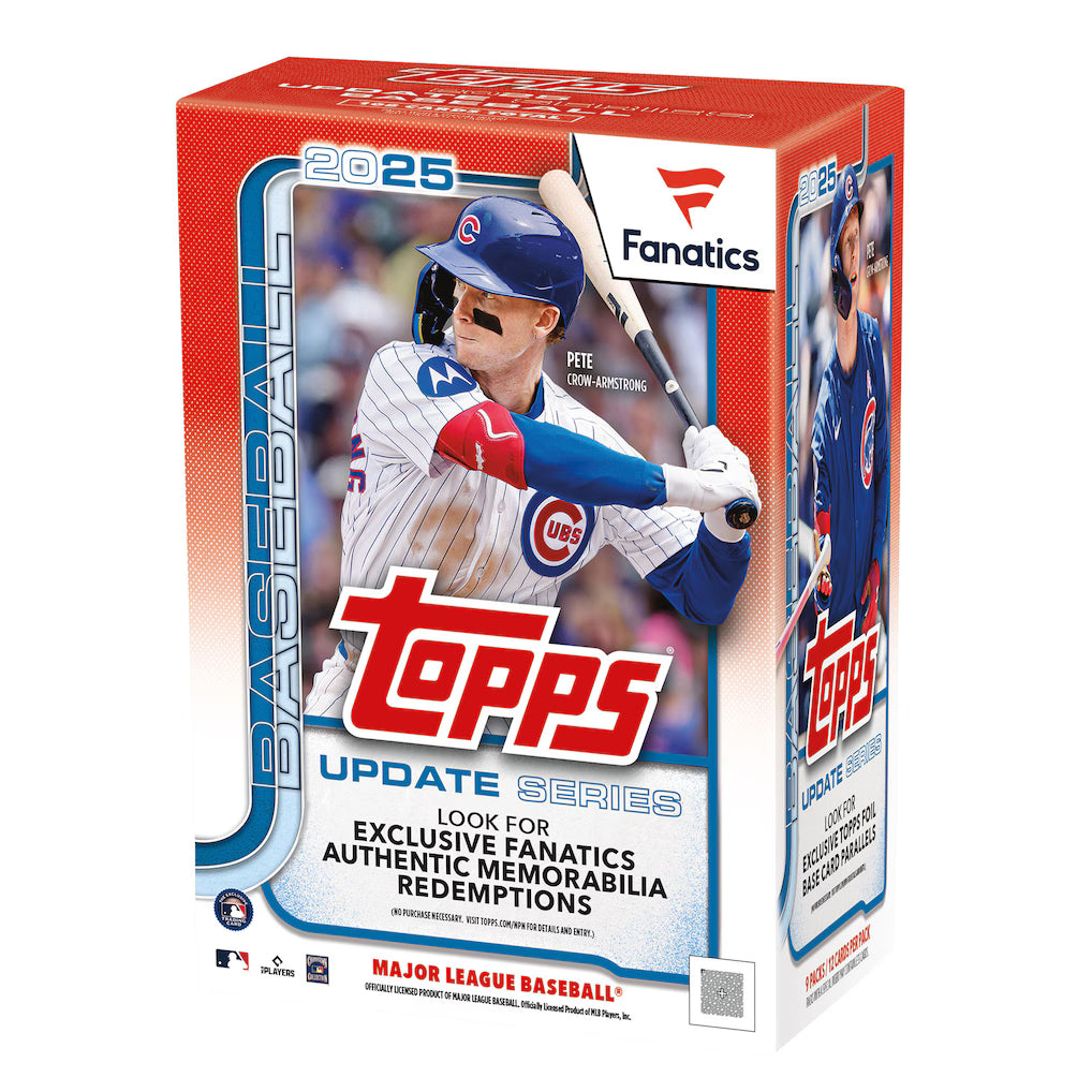 2025 Topps Updates Baseball Factory Sealed Fanatics Exclusive Value Box - Sealed Wax