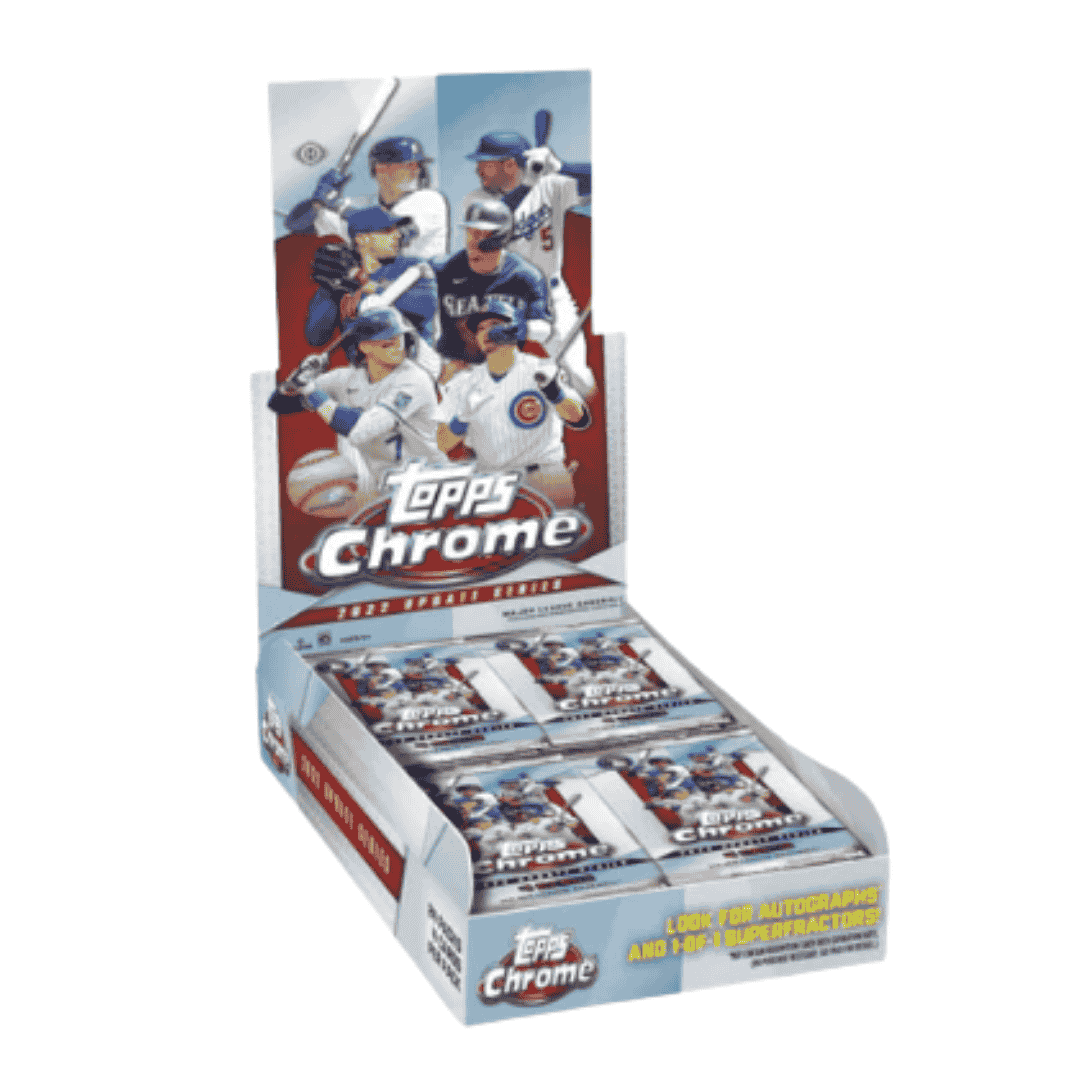 2022 Topps Chrome Update Series Baseball Hobby Box - Sealed Wax