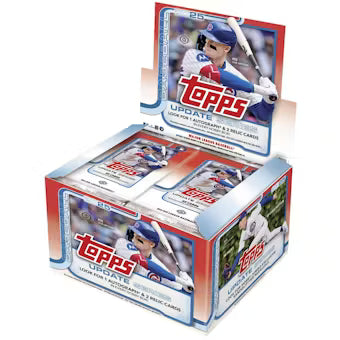 2025 Topps Update Series Baseball Hobby Jumbo Box - Sealed Wax