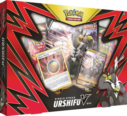 Pokémon Rapid Strike or Single Strike Urshifu V Box - SWSH05: Battle Styles (SWSH05) - Sealed Wax