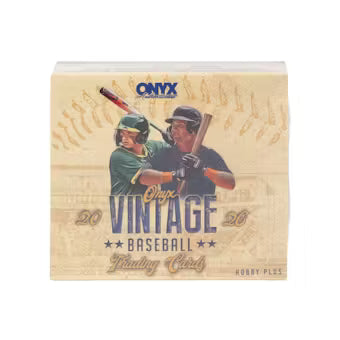 2026 Onyx Vintage Baseball Hobby Plus Box - Sealed Wax
