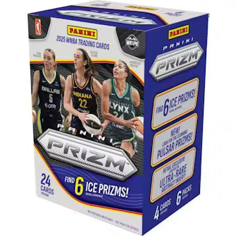 2025 Panini Prizm WNBA Basketball 6-Pack Blaster Box (Ice Prizms!) - Sealed Wax