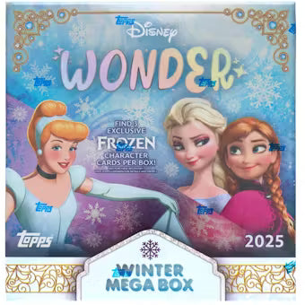 2025 Topps Disney Wonder Winter Mega - Pop Culture - Sealed Wax